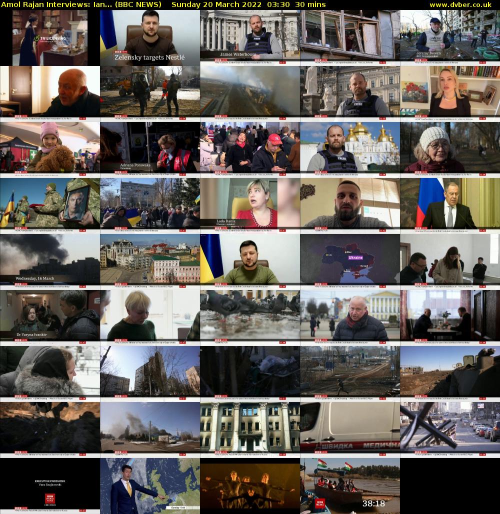 Amol Rajan Interviews: Ian... (BBC NEWS) Sunday 20 March 2022 03:30 - 04:00