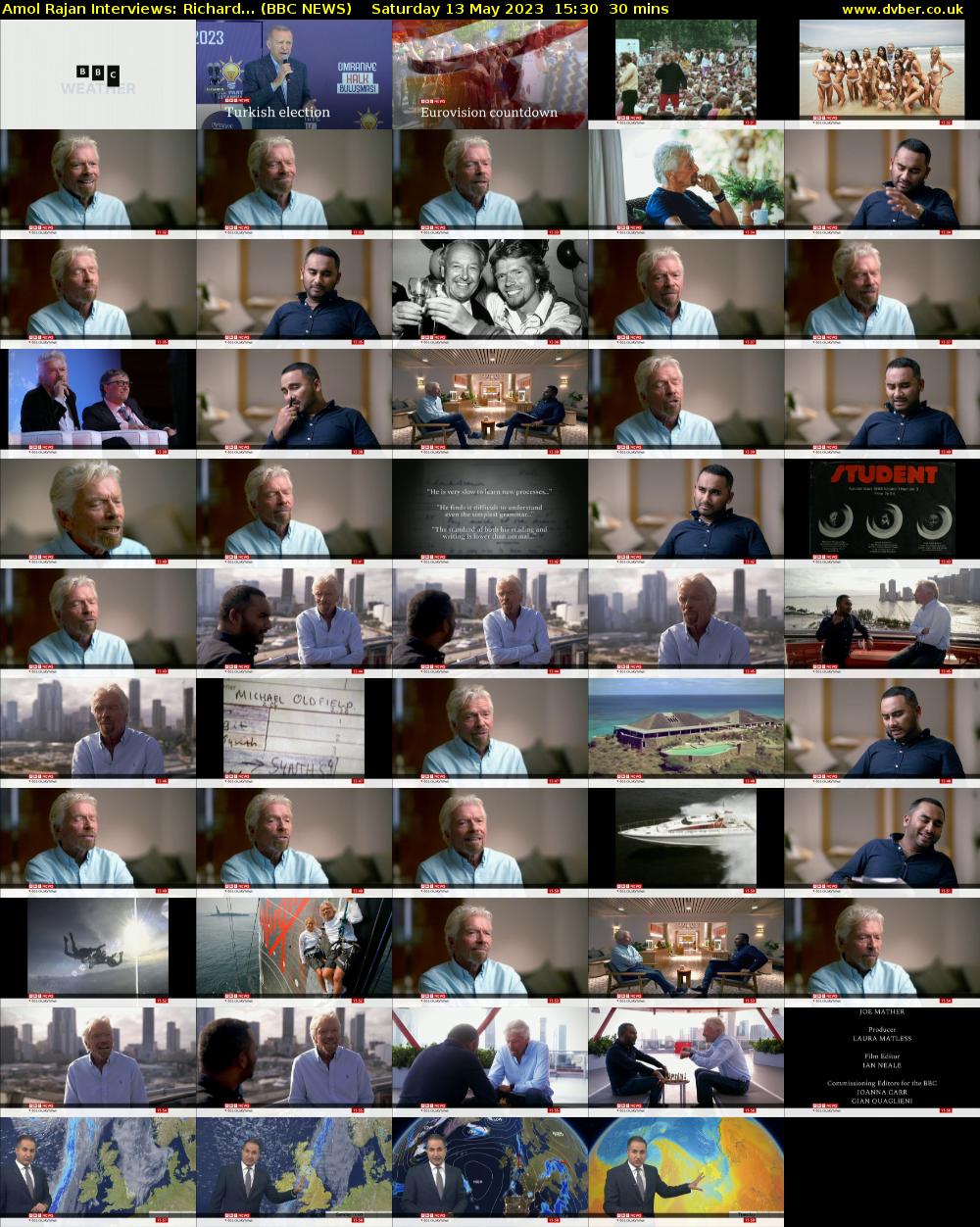 Amol Rajan Interviews: Richard... (BBC NEWS) Saturday 13 May 2023 15:30 - 16:00