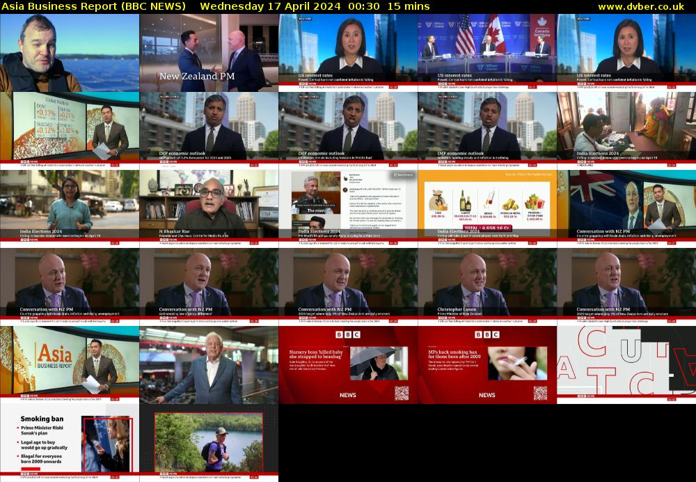 Asia Business Report (BBC NEWS) Wednesday 17 April 2024 00:30 - 00:45
