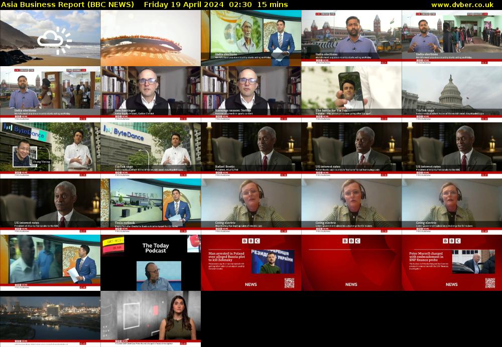 Asia Business Report (BBC NEWS) Friday 19 April 2024 02:30 - 02:45