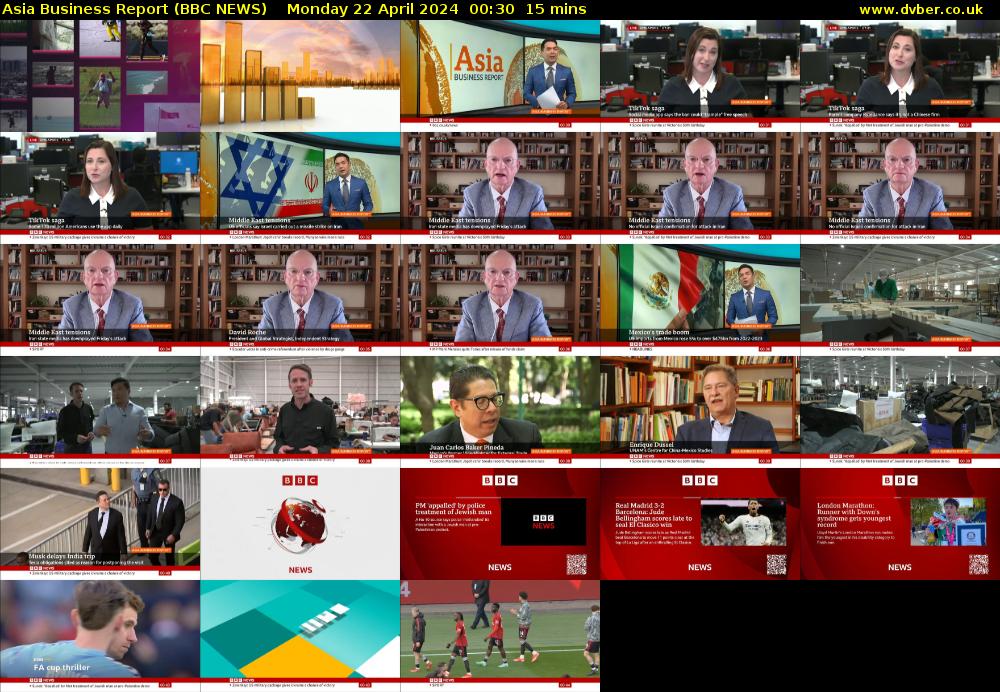Asia Business Report (BBC NEWS) Monday 22 April 2024 00:30 - 00:45