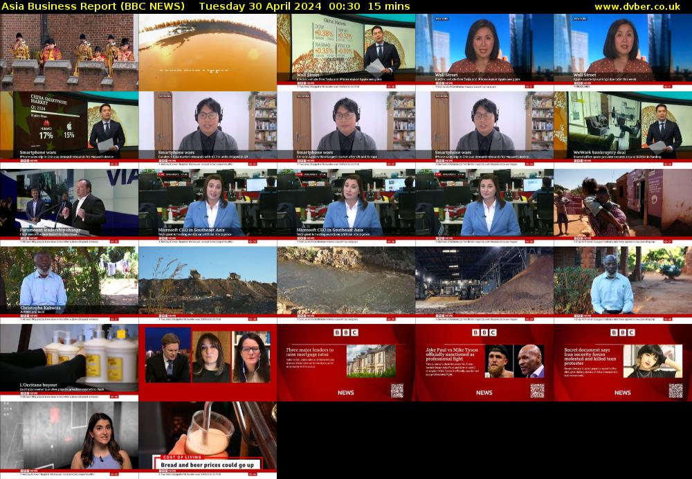 Asia Business Report (BBC NEWS) Tuesday 30 April 2024 00:30 - 00:45