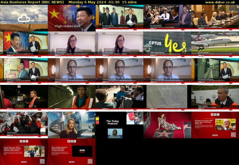 Asia Business Report (BBC NEWS) Monday 6 May 2024 01:30 - 01:45