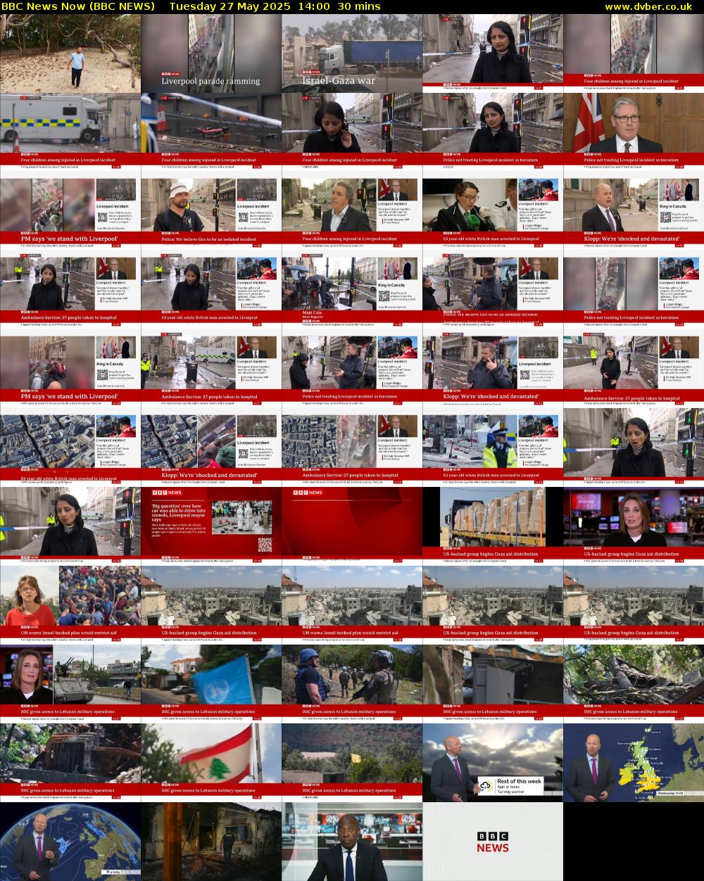 BBC News Now (BBC NEWS) Tuesday 27 May 2025 14:00 - 14:30