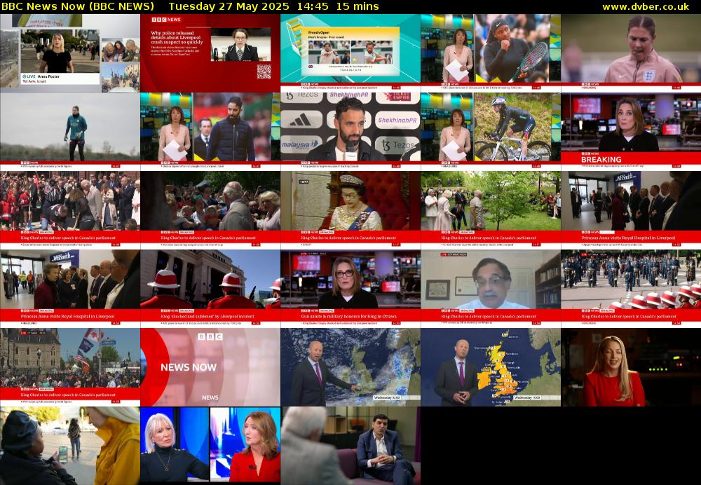 BBC News Now (BBC NEWS) Tuesday 27 May 2025 14:45 - 15:00