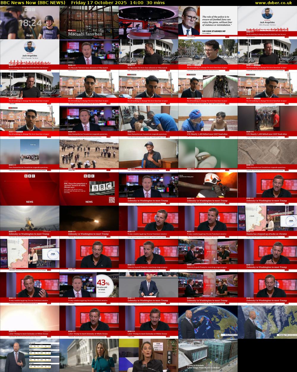 BBC News Now (BBC NEWS) Friday 17 October 2025 14:00 - 14:30