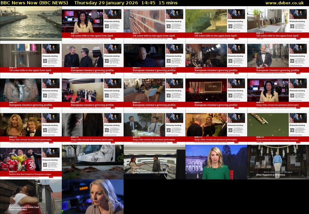 BBC News Now (BBC NEWS) Thursday 29 January 2026 14:45 - 15:00