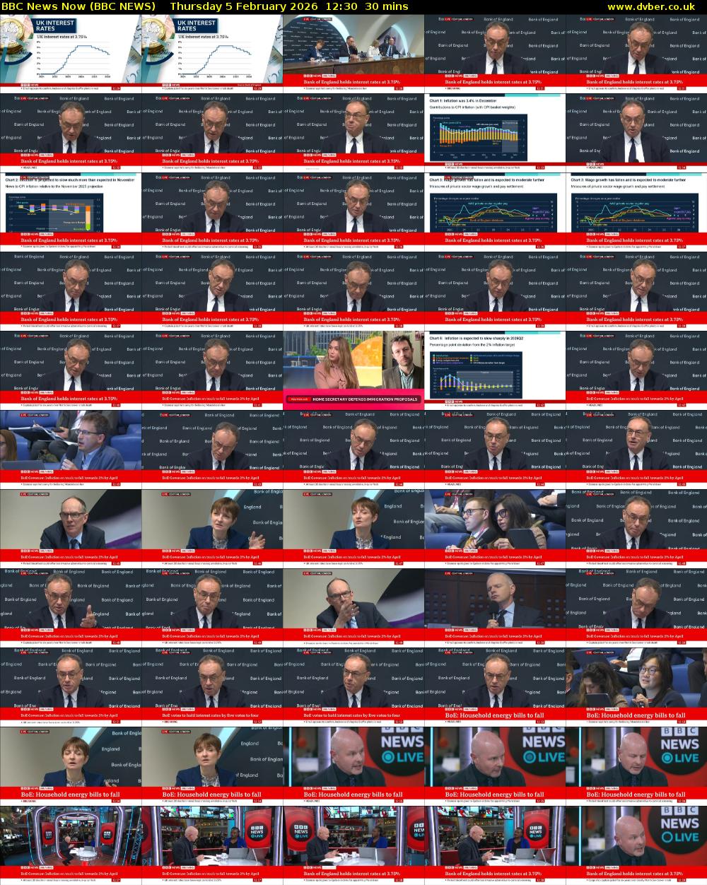 BBC News Now (BBC NEWS) Thursday 5 February 2026 12:30 - 13:00