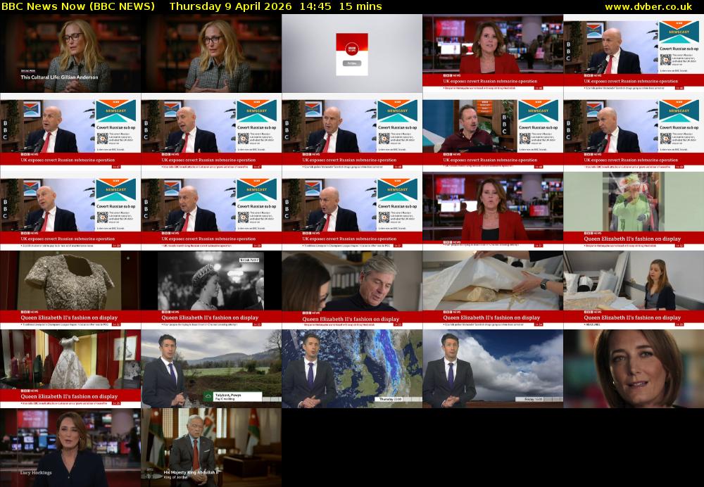 BBC News Now (BBC NEWS) Thursday 9 April 2026 14:45 - 15:00