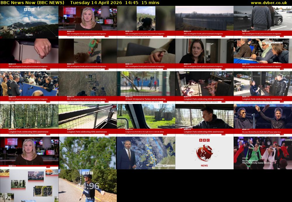 BBC News Now (BBC NEWS) Tuesday 14 April 2026 14:45 - 15:00