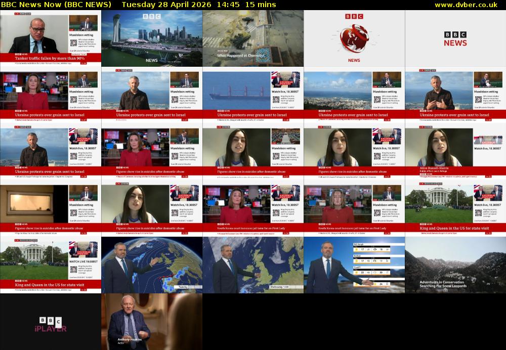 BBC News Now (BBC NEWS) Tuesday 28 April 2026 14:45 - 15:00