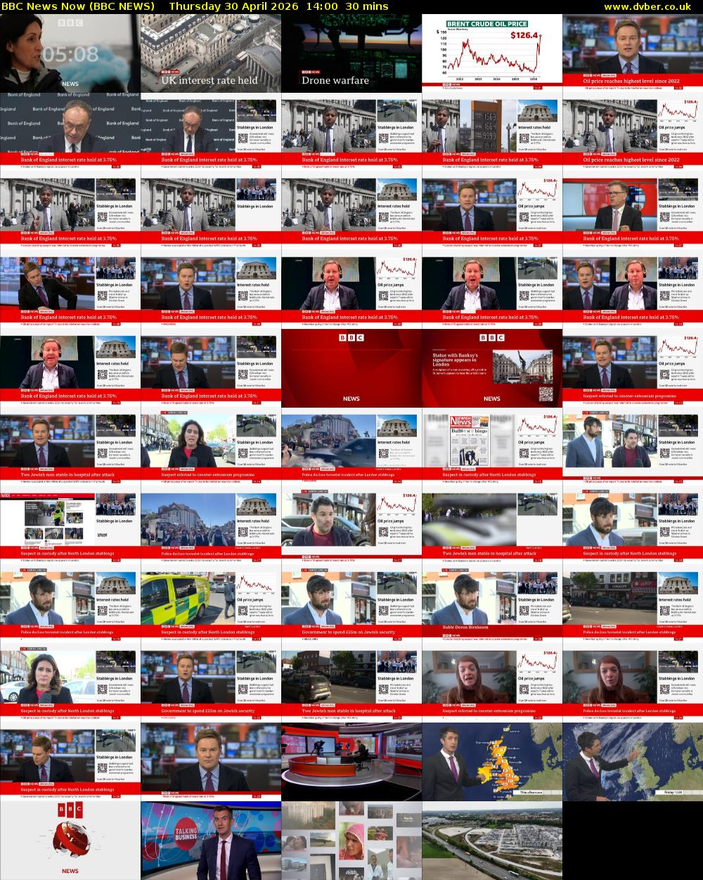 BBC News Now (BBC NEWS) Thursday 30 April 2026 14:00 - 14:30