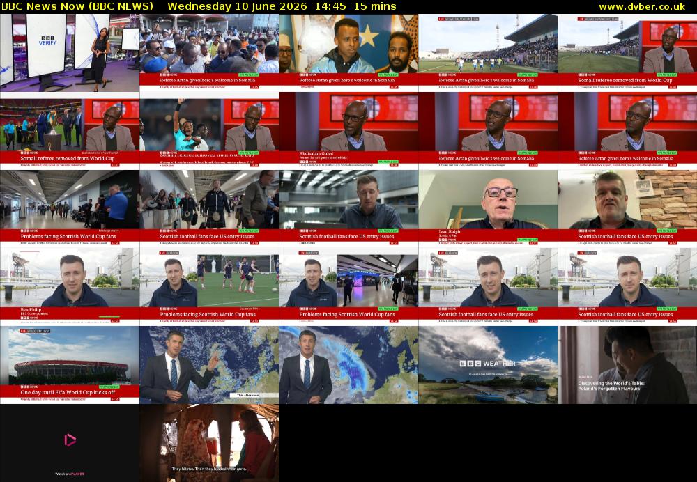 BBC News Now (BBC NEWS) Wednesday 10 June 2026 14:45 - 15:00