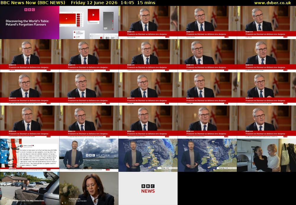 BBC News Now (BBC NEWS) Friday 12 June 2026 14:45 - 15:00