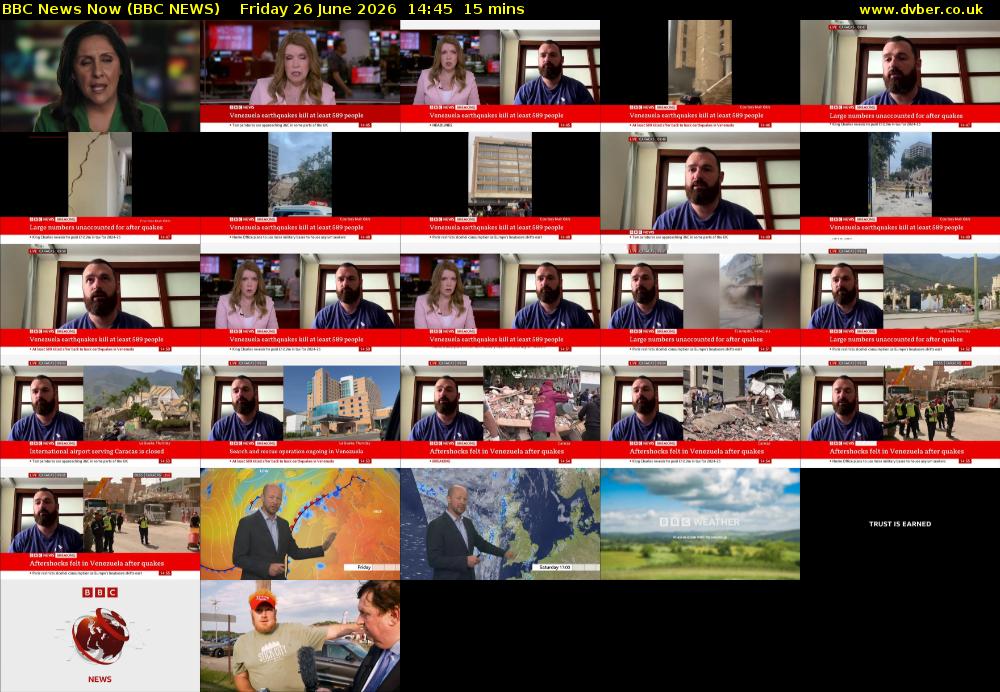 BBC News Now (BBC NEWS) Friday 26 June 2026 14:45 - 15:00