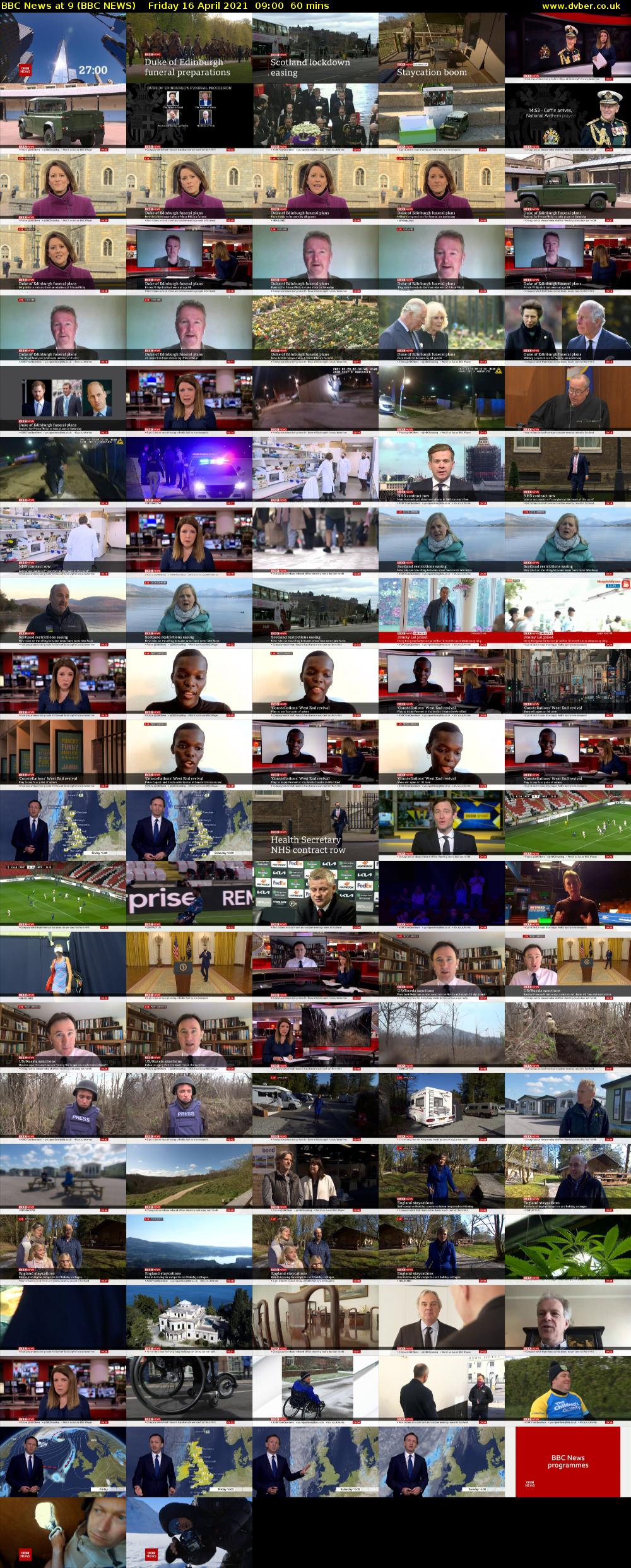 BBC News at 9 (BBC NEWS) Friday 16 April 2021 09:00 - 10:00