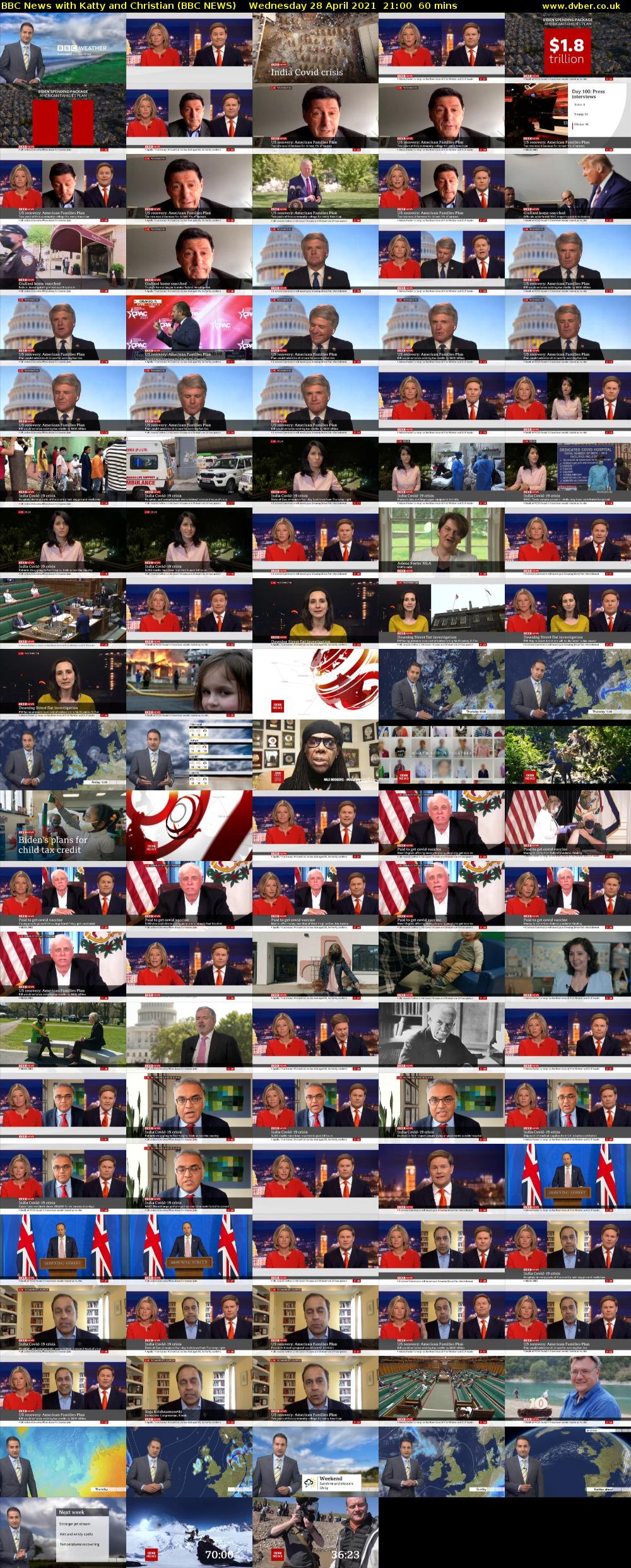 BBC News with Katty and Christian (BBC NEWS) Wednesday 28 April 2021 21:00 - 22:00