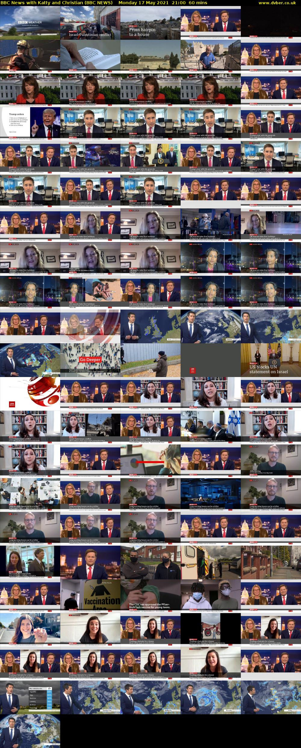 BBC News with Katty and Christian (BBC NEWS) Monday 17 May 2021 21:00 - 22:00