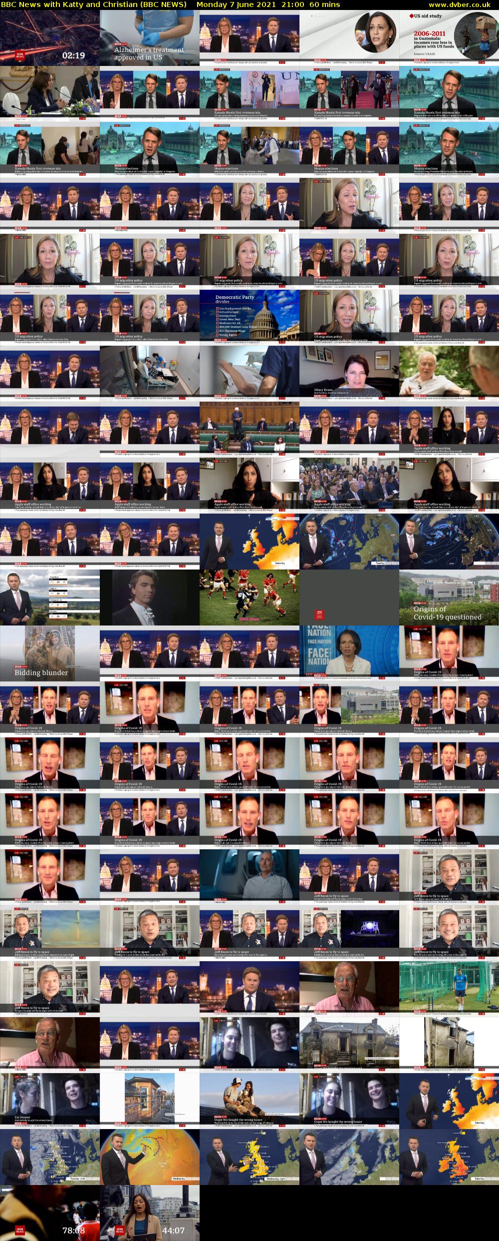 BBC News with Katty and Christian (BBC NEWS) Monday 7 June 2021 21:00 - 22:00