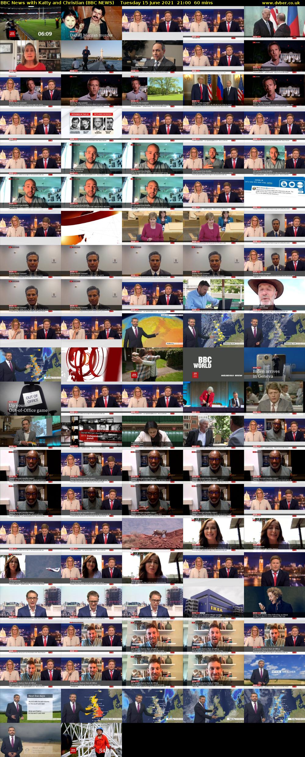 BBC News with Katty and Christian (BBC NEWS) Tuesday 15 June 2021 21:00 - 22:00