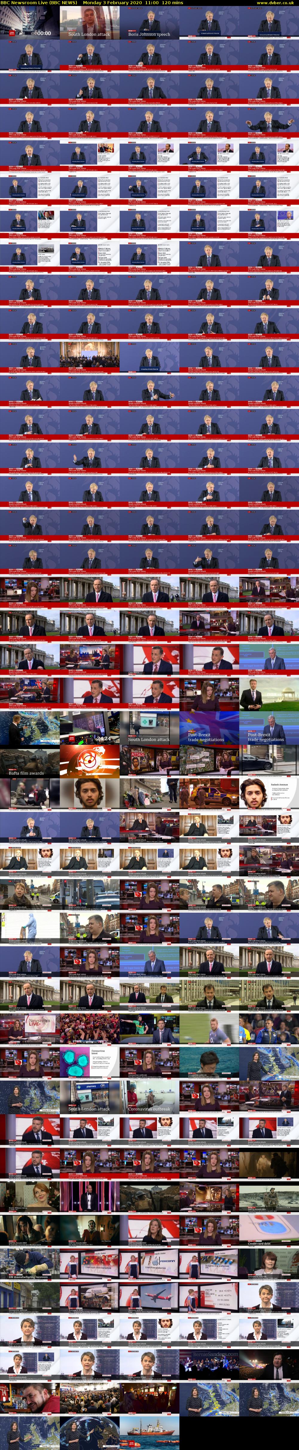BBC Newsroom Live (BBC NEWS) Monday 3 February 2020 11:00 - 13:00