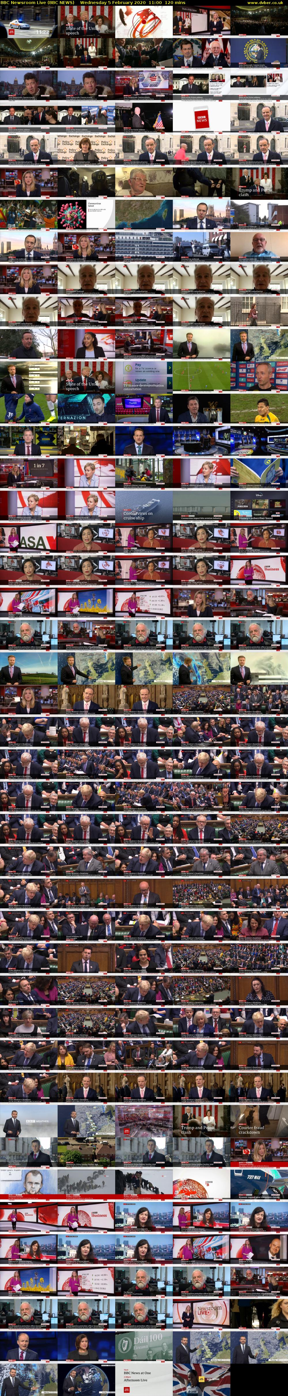 BBC Newsroom Live (BBC NEWS) Wednesday 5 February 2020 11:00 - 13:00