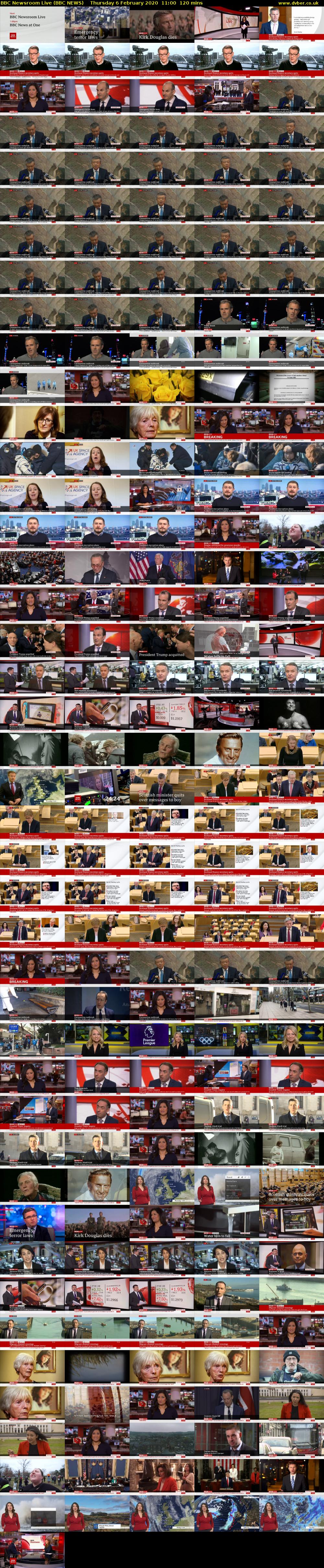BBC Newsroom Live (BBC NEWS) Thursday 6 February 2020 11:00 - 13:00