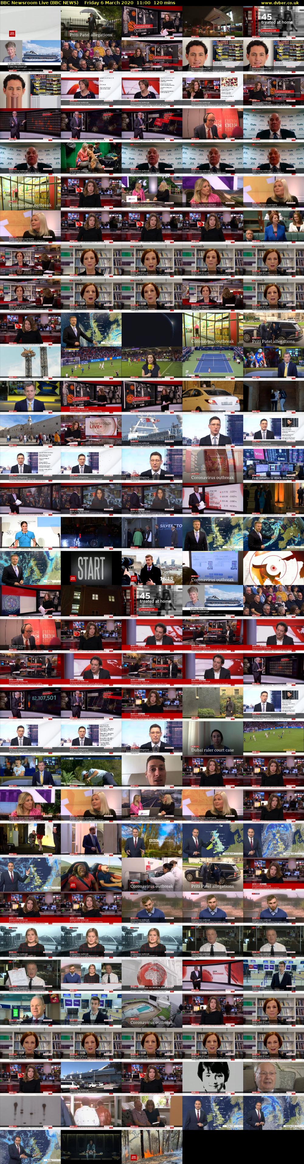 BBC Newsroom Live (BBC NEWS) Friday 6 March 2020 11:00 - 13:00