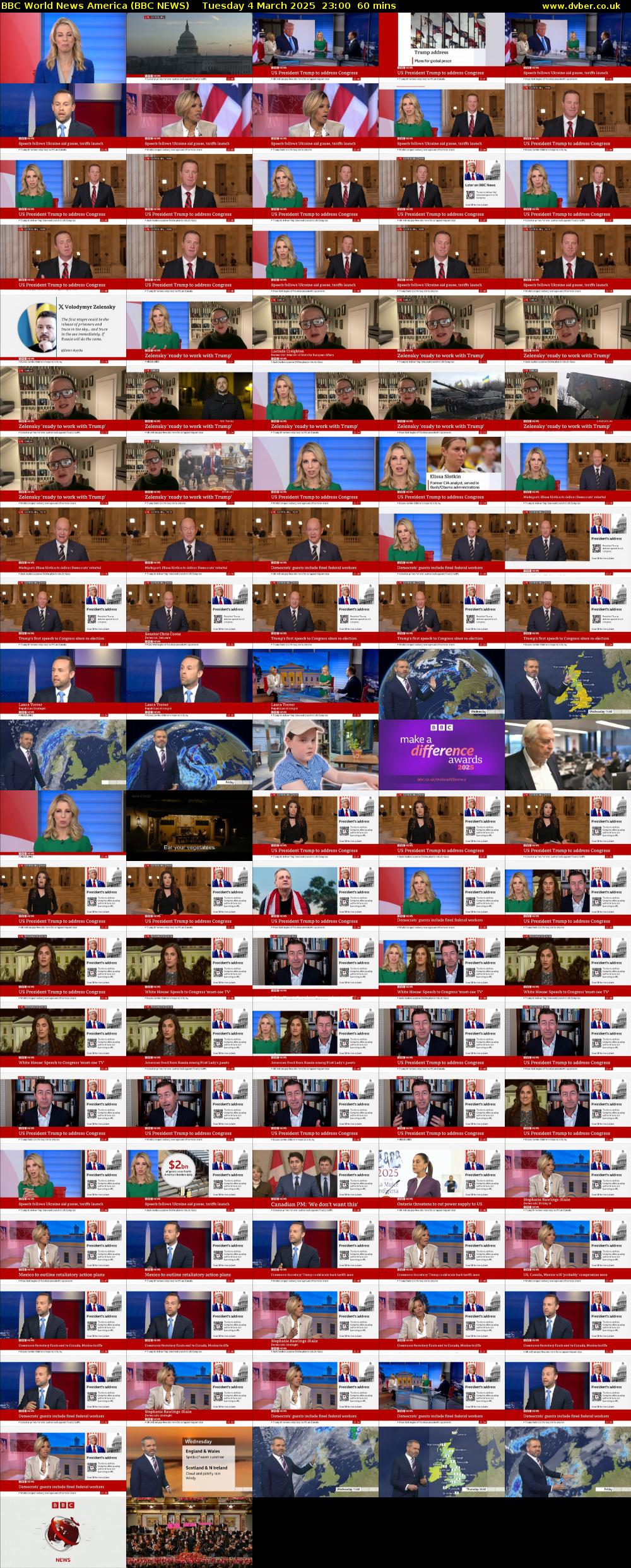BBC World News America (BBC NEWS) Tuesday 4 March 2025 23:00 - 00:00