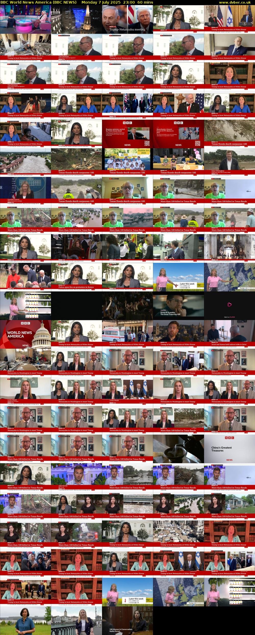 BBC World News America (BBC NEWS) Monday 7 July 2025 23:00 - 00:00
