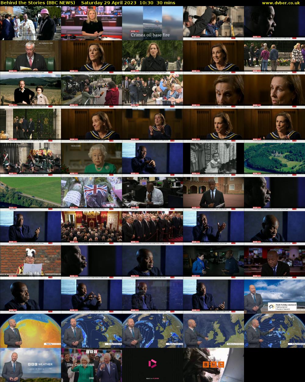 Behind the Stories (BBC NEWS) Saturday 29 April 2023 10:30 - 11:00