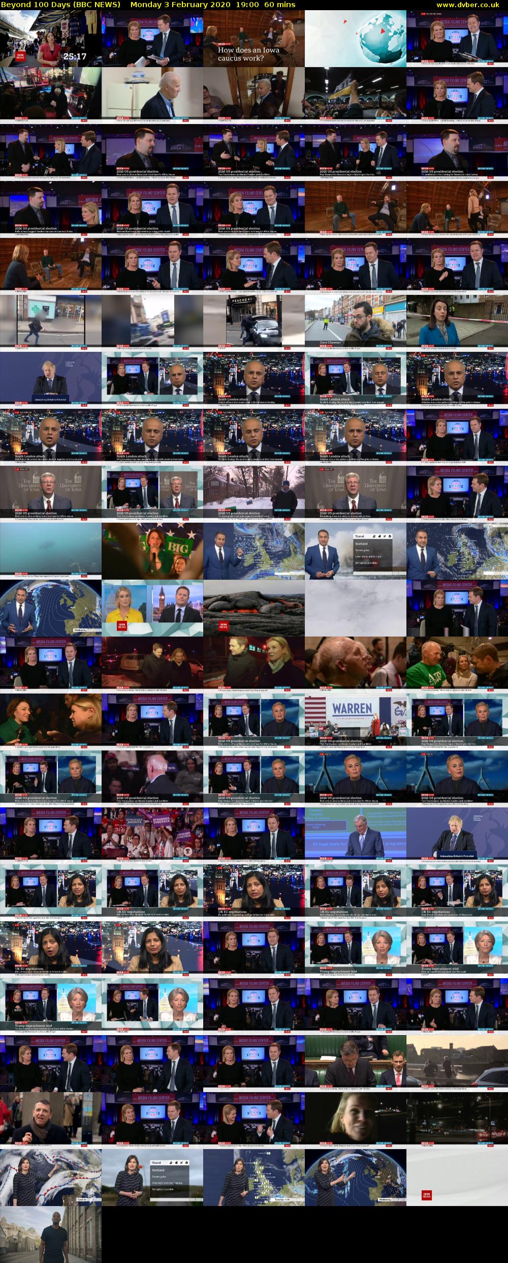 Beyond 100 Days (BBC NEWS) Monday 3 February 2020 19:00 - 20:00