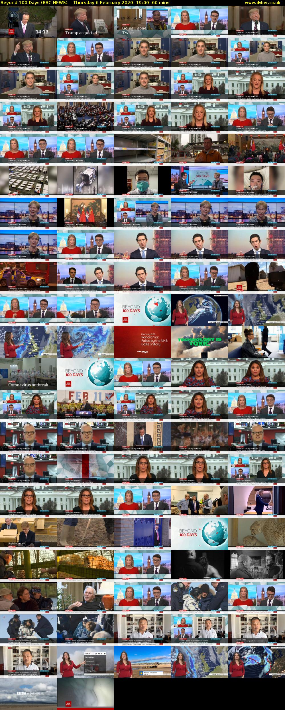 Beyond 100 Days (BBC NEWS) Thursday 6 February 2020 19:00 - 20:00