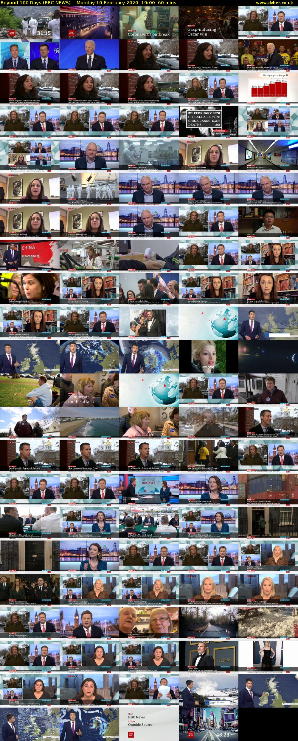 Beyond 100 Days (BBC NEWS) Monday 10 February 2020 19:00 - 20:00