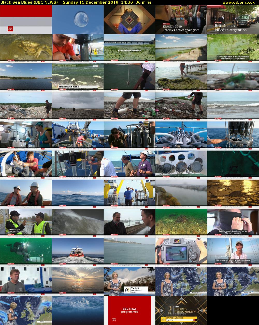 Black Sea Blues (BBC NEWS) Sunday 15 December 2019 14:30 - 15:00
