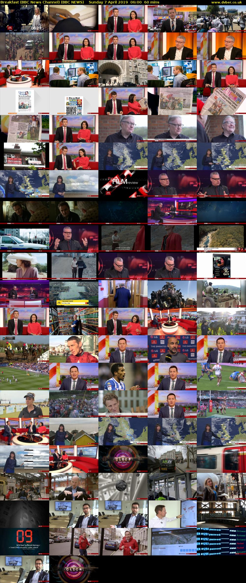 Breakfast (BBC News Channel) (BBC NEWS) Sunday 7 April 2019 06:00 - 07:00