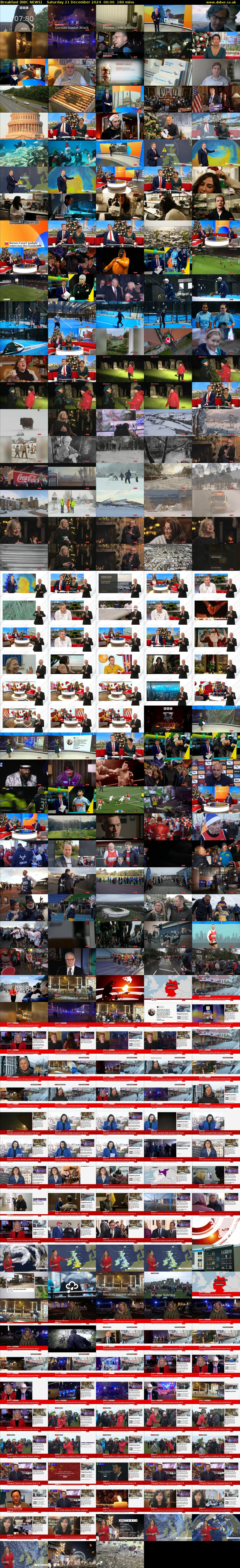 Breakfast (BBC NEWS) Saturday 21 December 2024 06:00 - 09:00