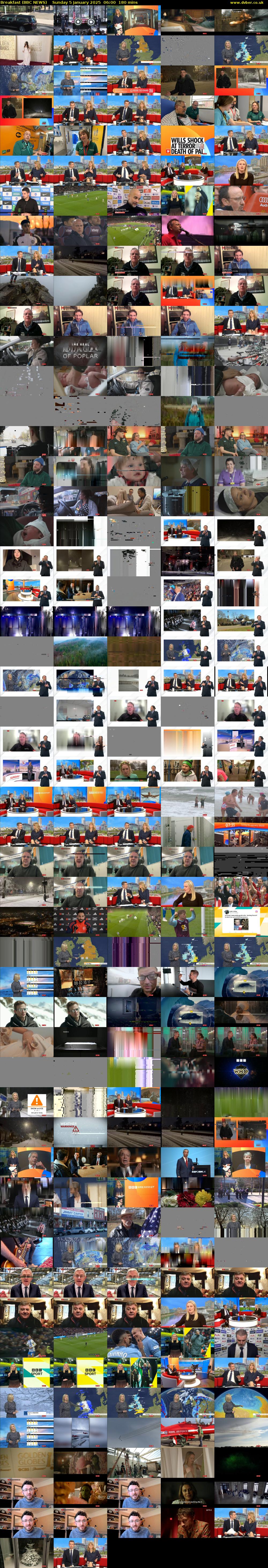 Breakfast (BBC NEWS) Sunday 5 January 2025 06:00 - 09:00