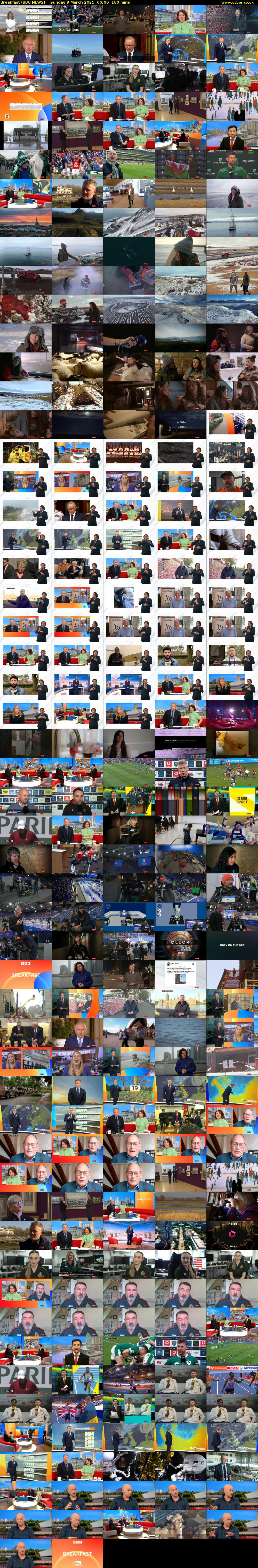 Breakfast (BBC NEWS) Sunday 9 March 2025 06:00 - 09:00