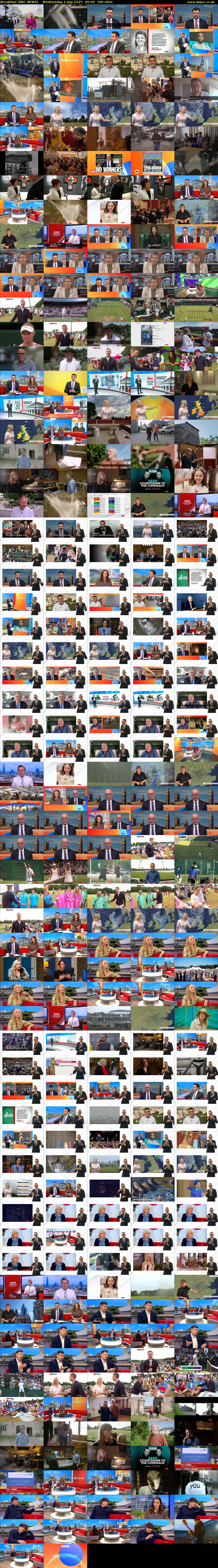 Breakfast (BBC NEWS) Wednesday 2 July 2025 06:00 - 09:00