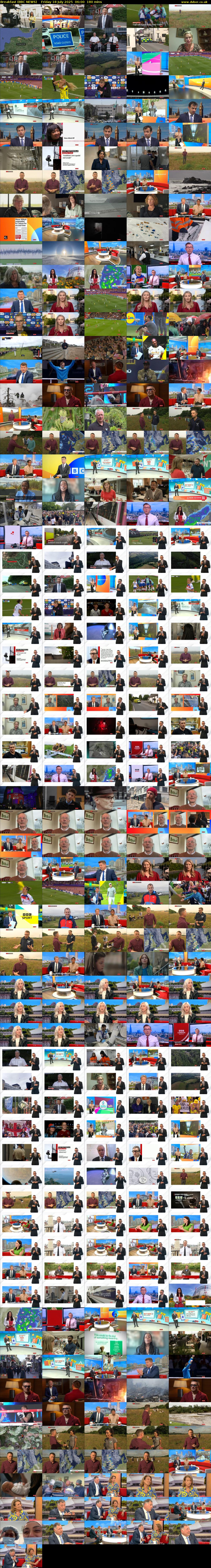 Breakfast (BBC NEWS) Friday 18 July 2025 06:00 - 09:00