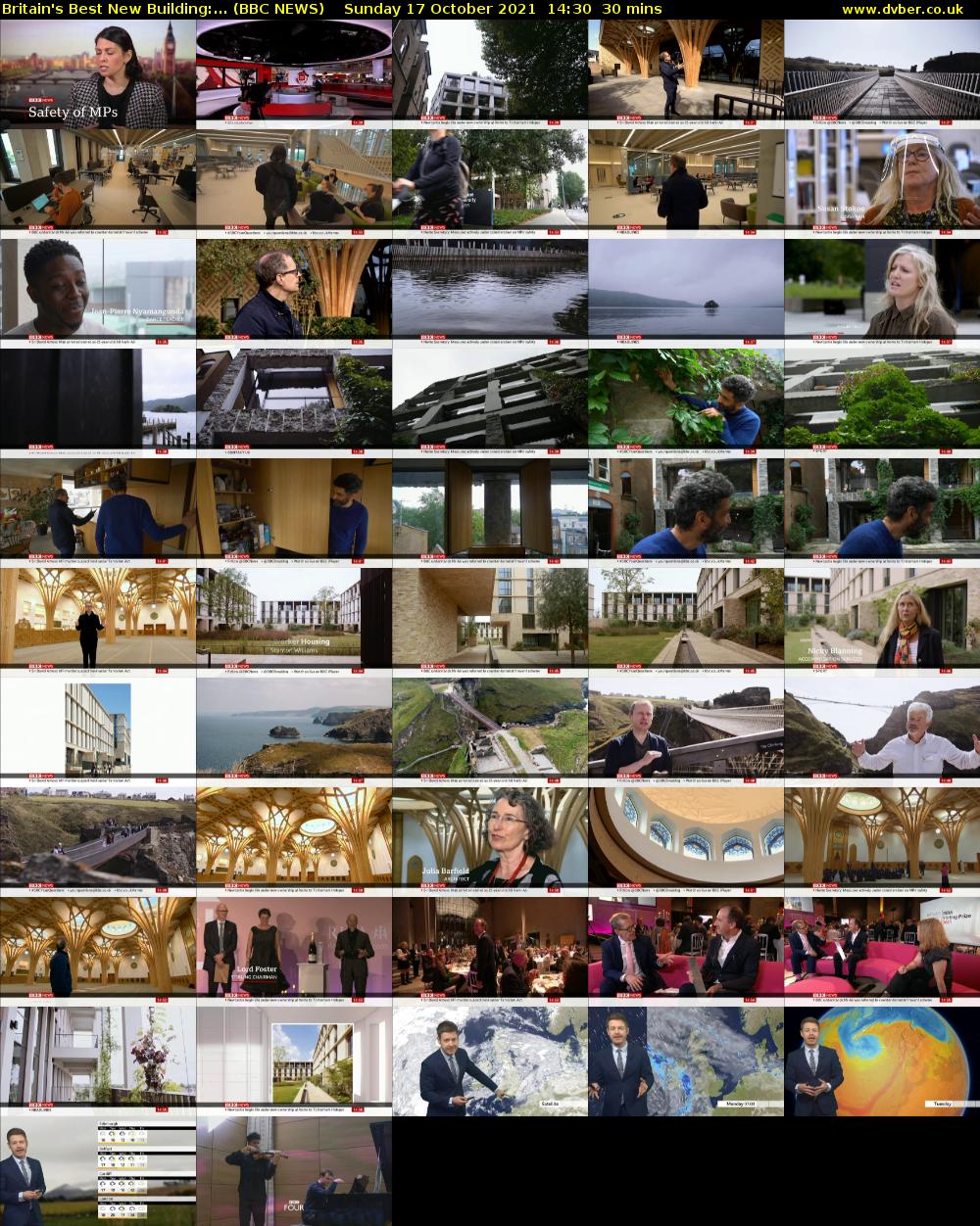 Britain's Best New Building:... (BBC NEWS) Sunday 17 October 2021 14:30 - 15:00
