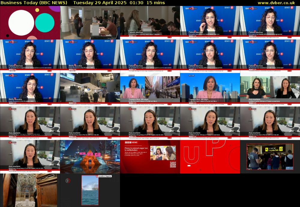 Business Today (BBC NEWS) Tuesday 29 April 2025 01:30 - 01:45