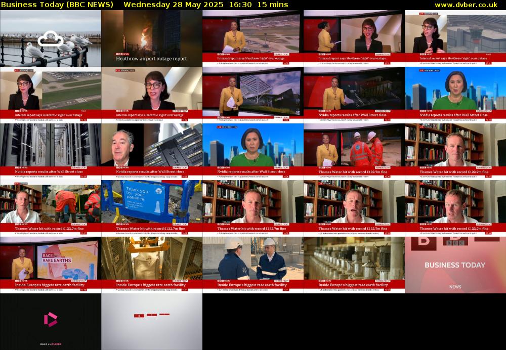 Business Today (BBC NEWS) Wednesday 28 May 2025 16:30 - 16:45