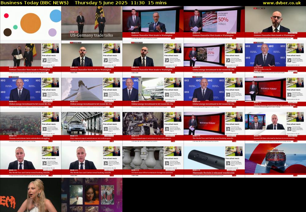 Business Today (BBC NEWS) Thursday 5 June 2025 11:30 - 11:45