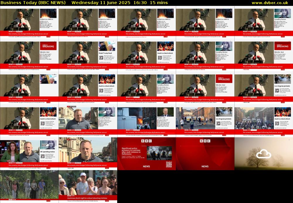 Business Today (BBC NEWS) Wednesday 11 June 2025 16:30 - 16:45