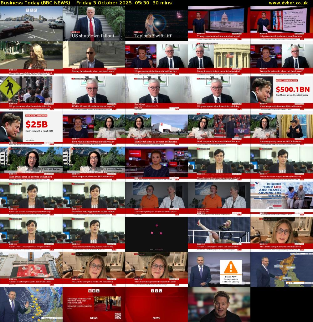 Business Today (BBC NEWS) Friday 3 October 2025 05:30 - 06:00