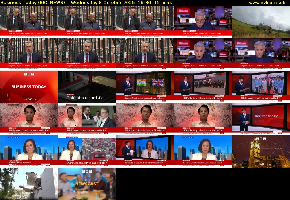 Business Today (BBC NEWS) Wednesday 8 October 2025 16:30 - 16:45