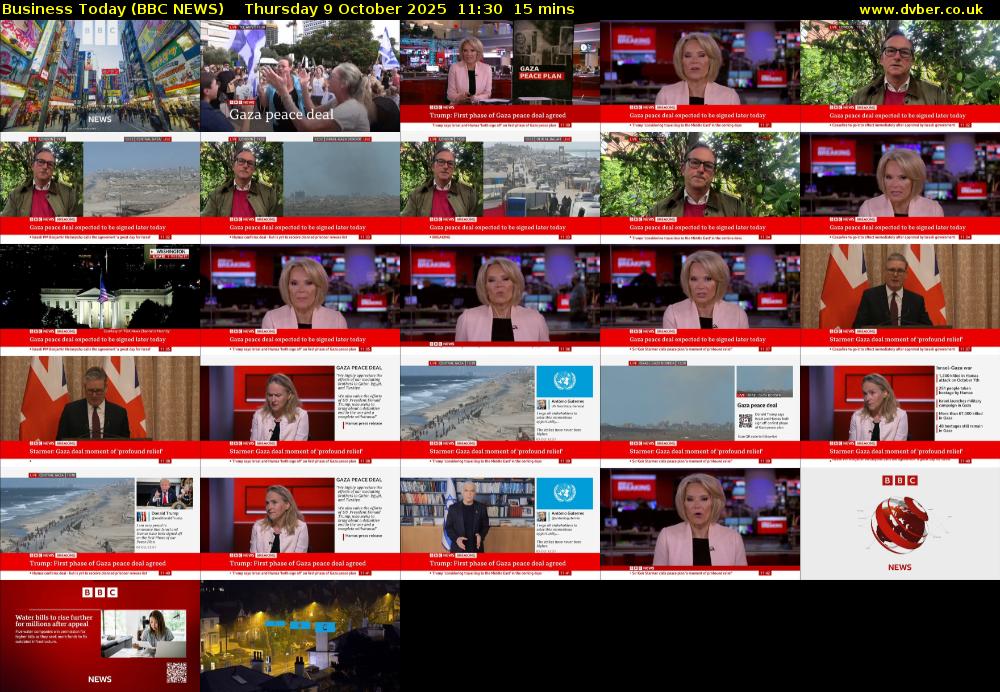 Business Today (BBC NEWS) Thursday 9 October 2025 11:30 - 11:45