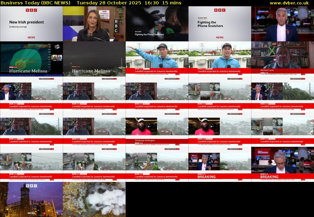 Business Today (BBC NEWS) Tuesday 28 October 2025 16:30 - 16:45